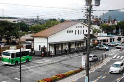 　再開発が待たれる豊橋鉄道渥美線の三河田原駅前。現在の計画では２０１３年の春に完了予定だ＝愛知県田原市田原町で