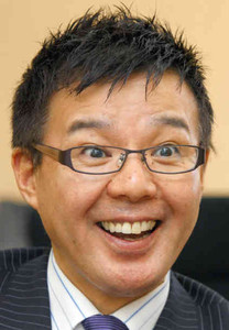 ティア社長の冨安徳久氏＝名古屋市北区のティア本社で