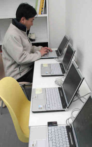 パソコンの使い方を学べるコーナー